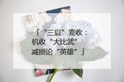 “三夏”麦收：机收“大比武” 减损论“英雄”