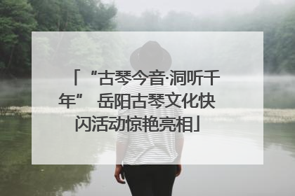 “古琴今音·洞听千年” 岳阳古琴文化快闪活动惊艳亮相