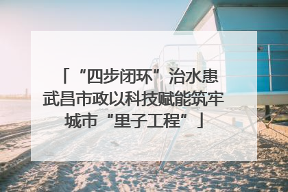 “四步闭环”治水患 武昌市政以科技赋能筑牢城市“里子工程”