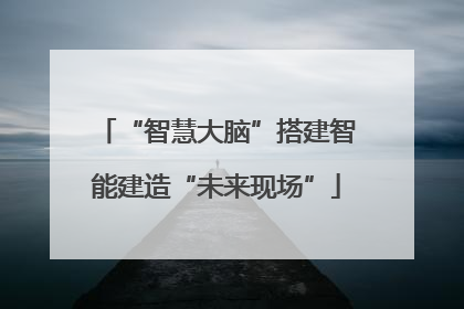 “智慧大脑”搭建智能建造“未来现场”