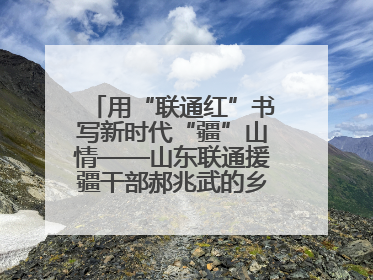 用“联通红”书写新时代“疆”山情——山东联通援疆干部郝兆武的乡村振兴答卷