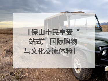 保山市民享受“一站式”国际购物与文化交流体验