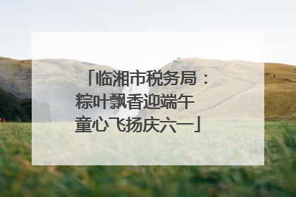 临湘市税务局：粽叶飘香迎端午 童心飞扬庆六一