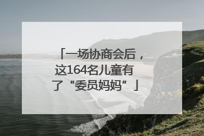 一场协商会后，这164名儿童有了“委员妈妈”