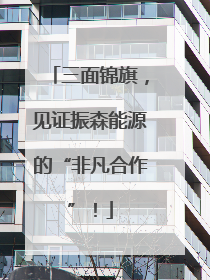 三面锦旗，见证振森能源的“非凡合作”！