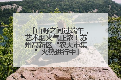 山野之间过端午，艺术烟火气正浓！苏州高新区“农夫市集”火热进行中