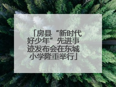 房县“新时代好少年”先进事迹发布会在东城小学隆重举行
