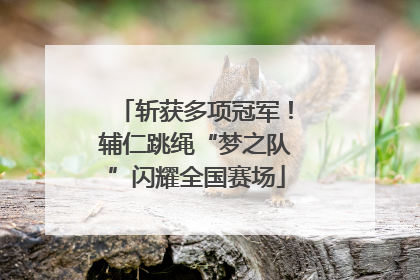 斩获多项冠军！辅仁跳绳“梦之队”闪耀全国赛场