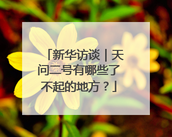 新华访谈｜天问二号有哪些了不起的地方？