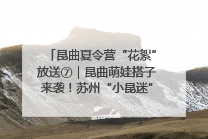 昆曲夏令营“花絮”放送⑦｜昆曲萌娃搭子来袭！苏州“小昆迷”姐弟期待同台演绎“姑苏水磨调”