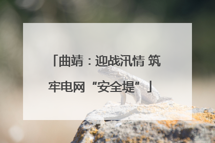 曲靖：迎战汛情 筑牢电网“安全堤”