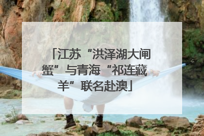 江苏“洪泽湖大闸蟹”与青海“祁连藏羊”联名赴澳