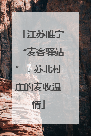 江苏睢宁“麦客驿站”：苏北村庄的麦收温情
