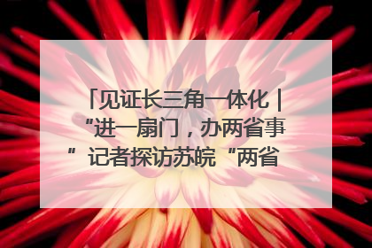 见证长三角一体化｜“进一扇门，办两省事”记者探访苏皖“两省一街”警务室