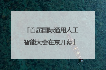 首届国际通用人工智能大会在京开幕