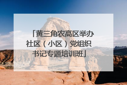 黄三角农高区举办社区（小区）党组织书记专题培训班