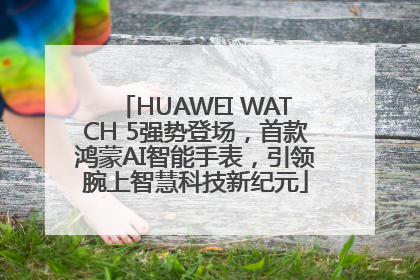 HUAWEI WATCH 5强势登场，首款鸿蒙AI智能手表，引领腕上智慧科技新纪元