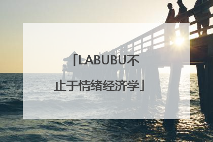 LABUBU不止于情绪经济学